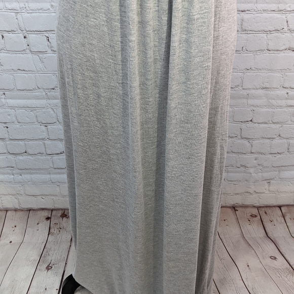 Soprano Gray Embellished Maxi Dress Medium - Picture 7 of 8